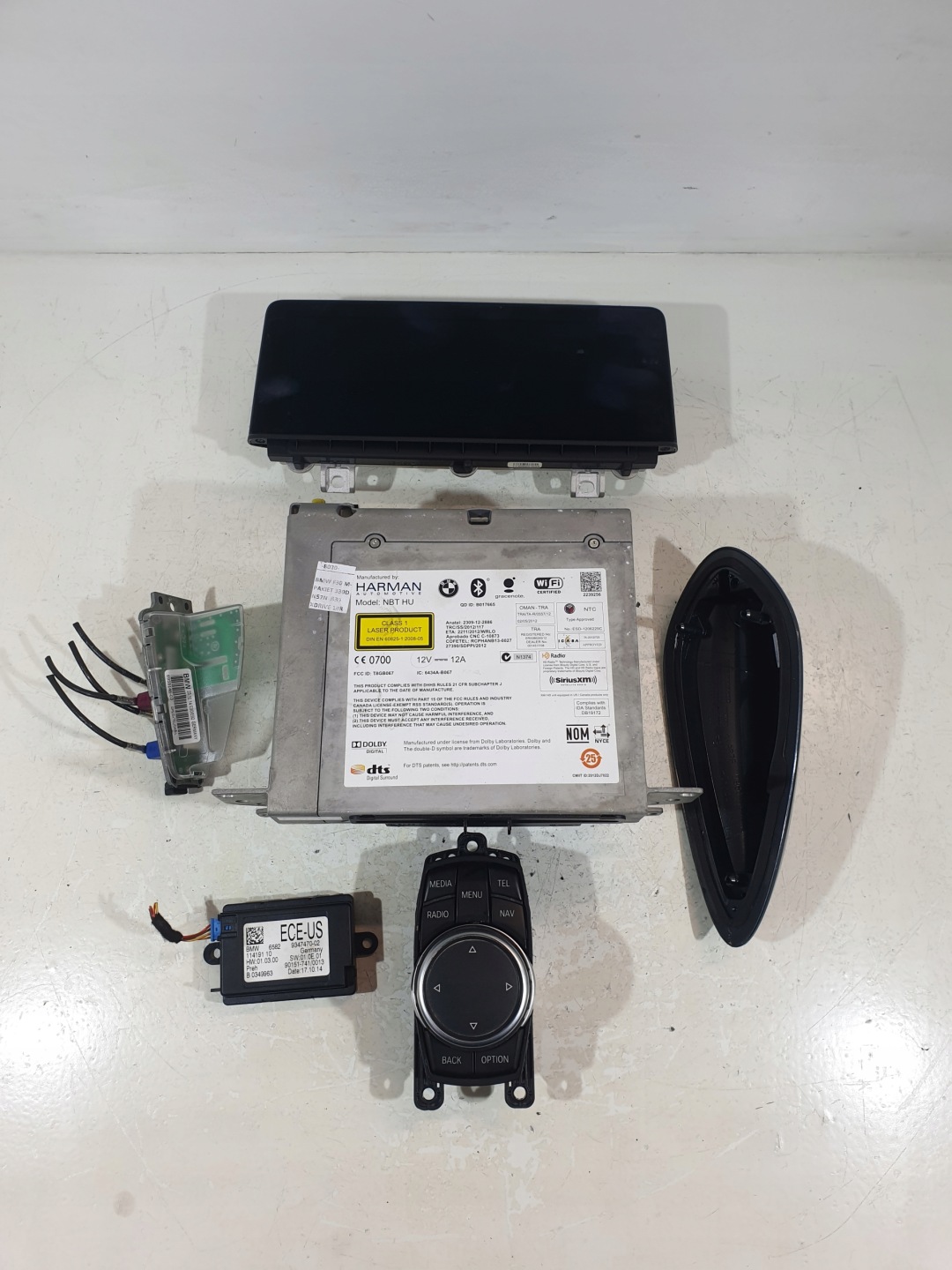 BMW 3 F31 Navigation GPS Navi Radio 7372784