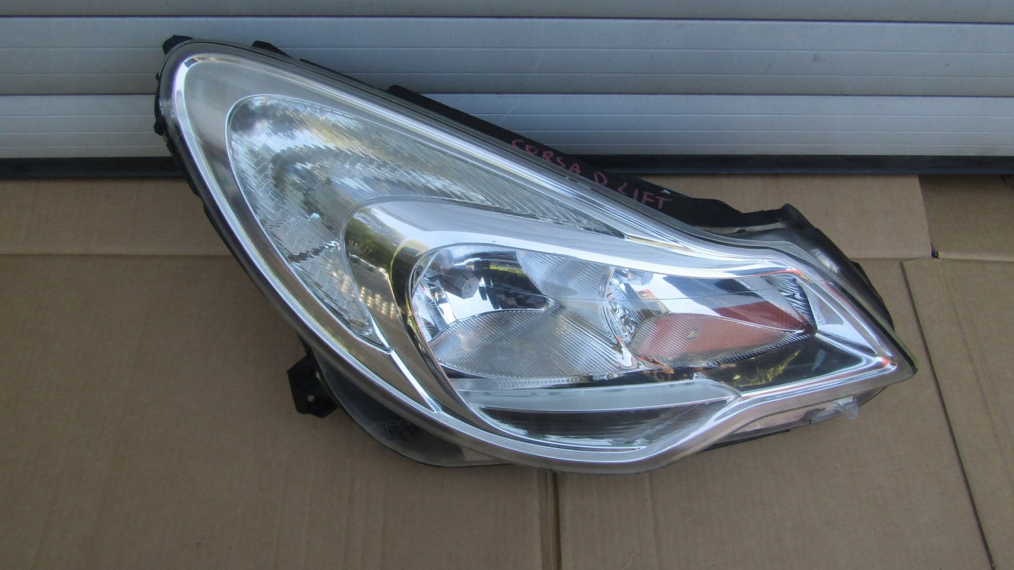 Frontscheinwerfer Opel Corsa Facelift LED Rechts Scheinwerfer Headlight - Image 1