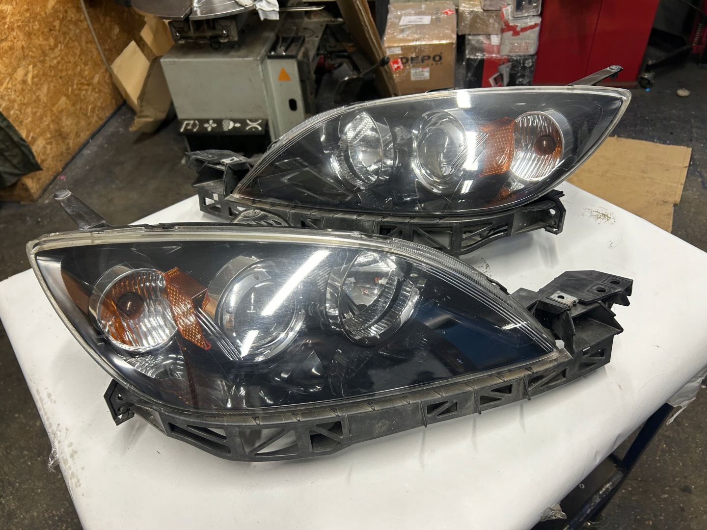 Frontscheinwerfer Mazda 3 III BP Xenon Links Scheinwerfer Headlight - Image 1