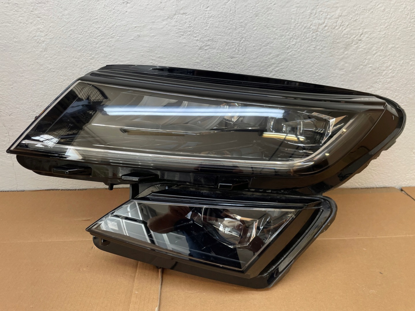 Frontscheinwerfer Skoda Kodiaq 566 566941015H LED Links Scheinwerfer Headlight - Image 1