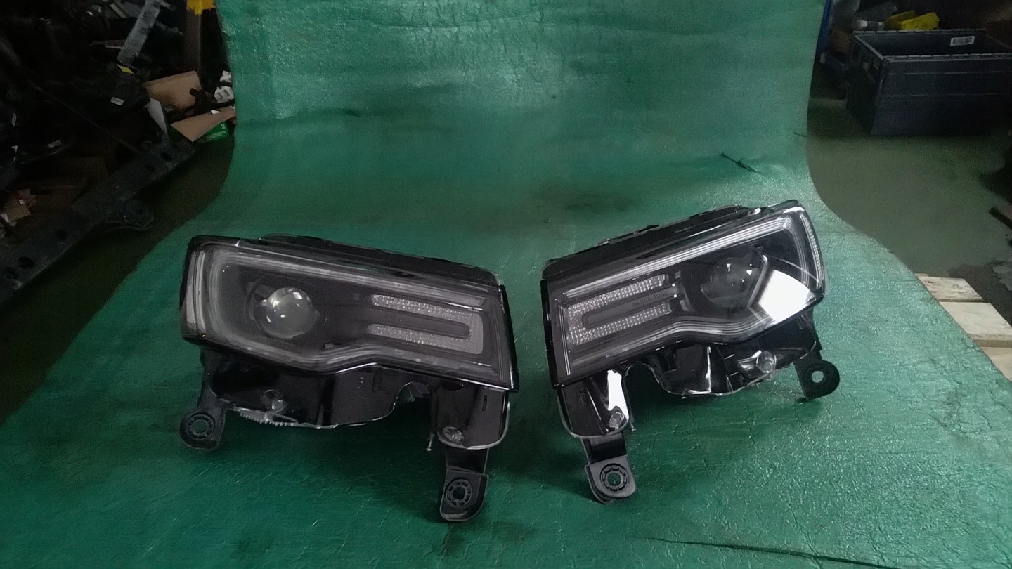 Frontscheinwerfer Jeep Cherokee J LED Links Scheinwerfer Headlight - Image 1
