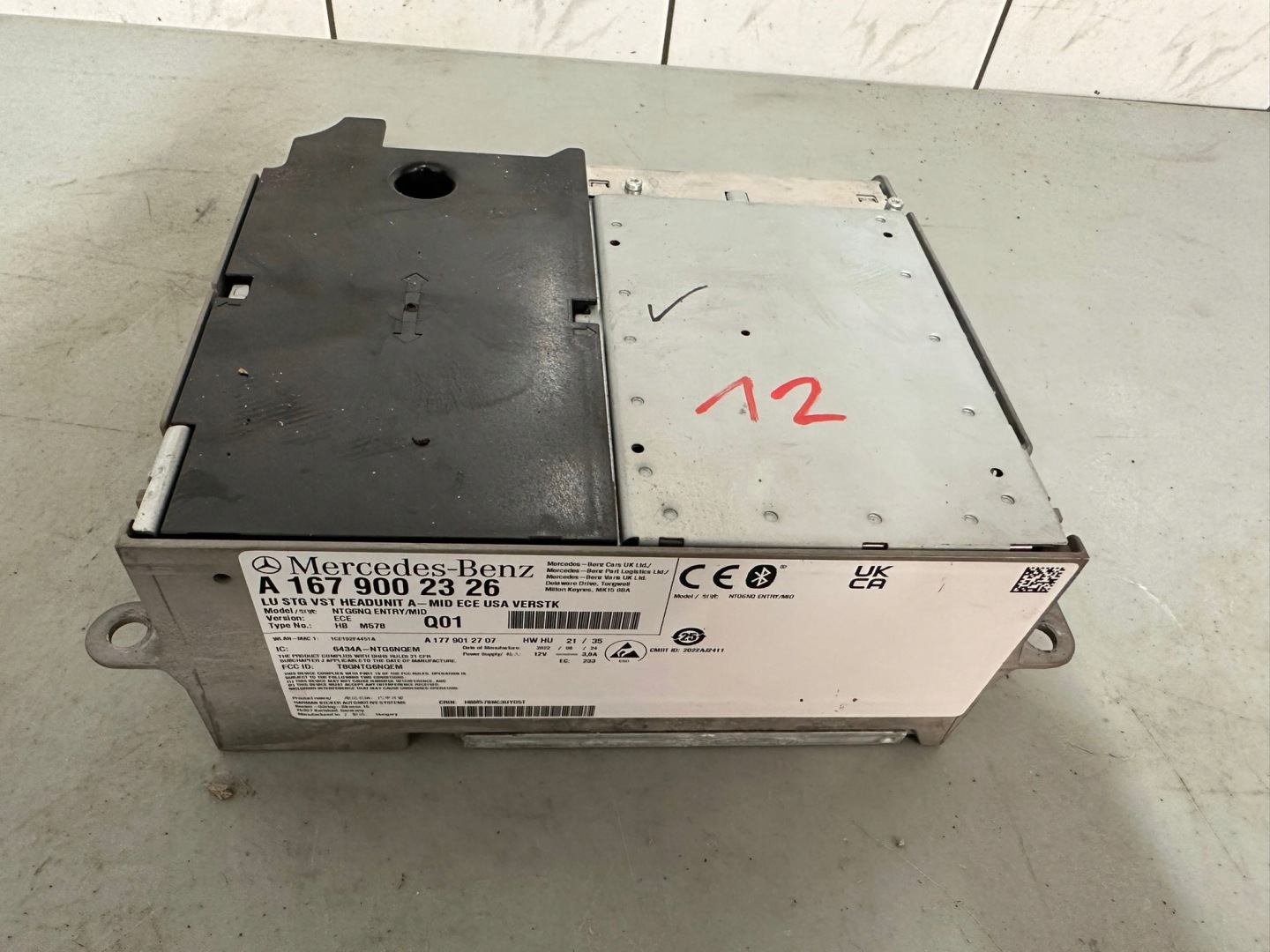 Mercedes-Benz GLE W167 Navigation GPS Navi Radio A1679002326
