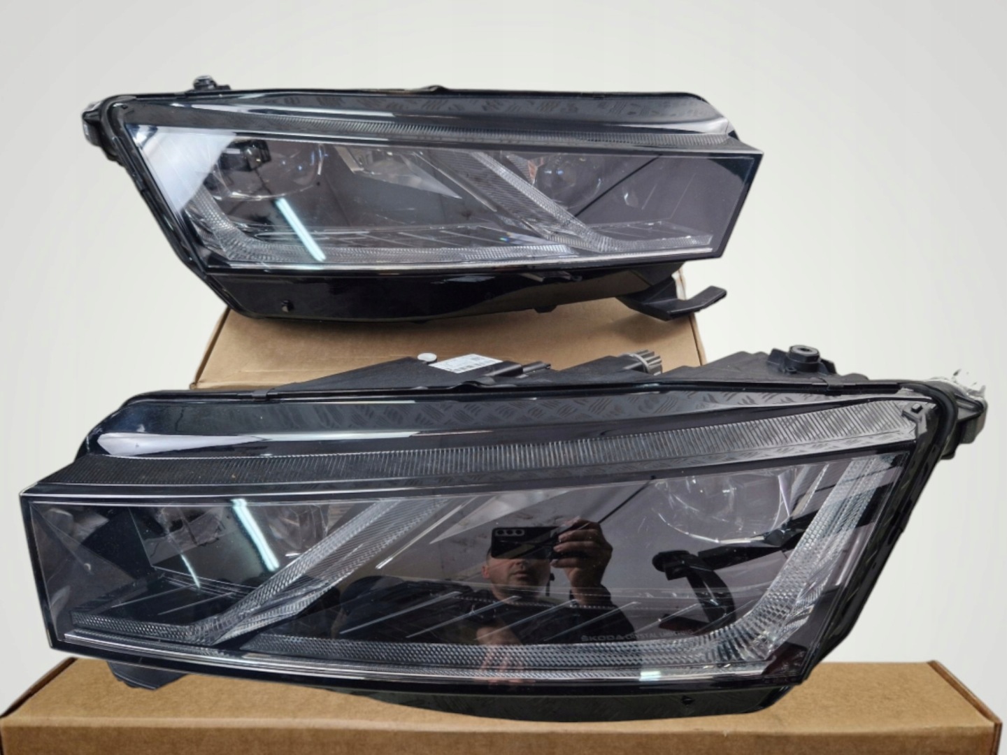 Frontscheinwerfer Skoda Octavia 1U 992941572 LED Links Scheinwerfer Headlight - Image 1