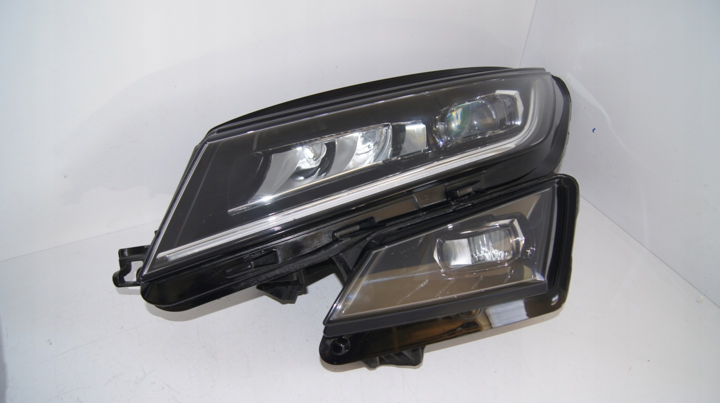 Frontscheinwerfer Skoda Kodiaq 566 566941015H LED Links Scheinwerfer Headlight - Image 1