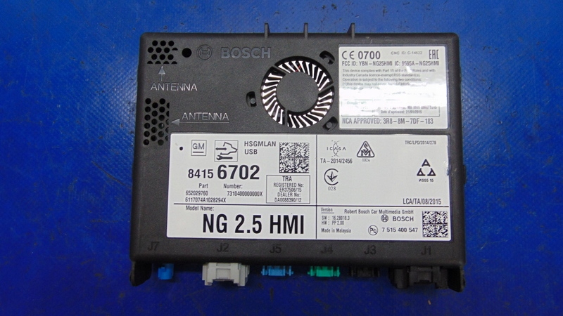 Opel Mokka Navigation GPS Navi Radio 84156702