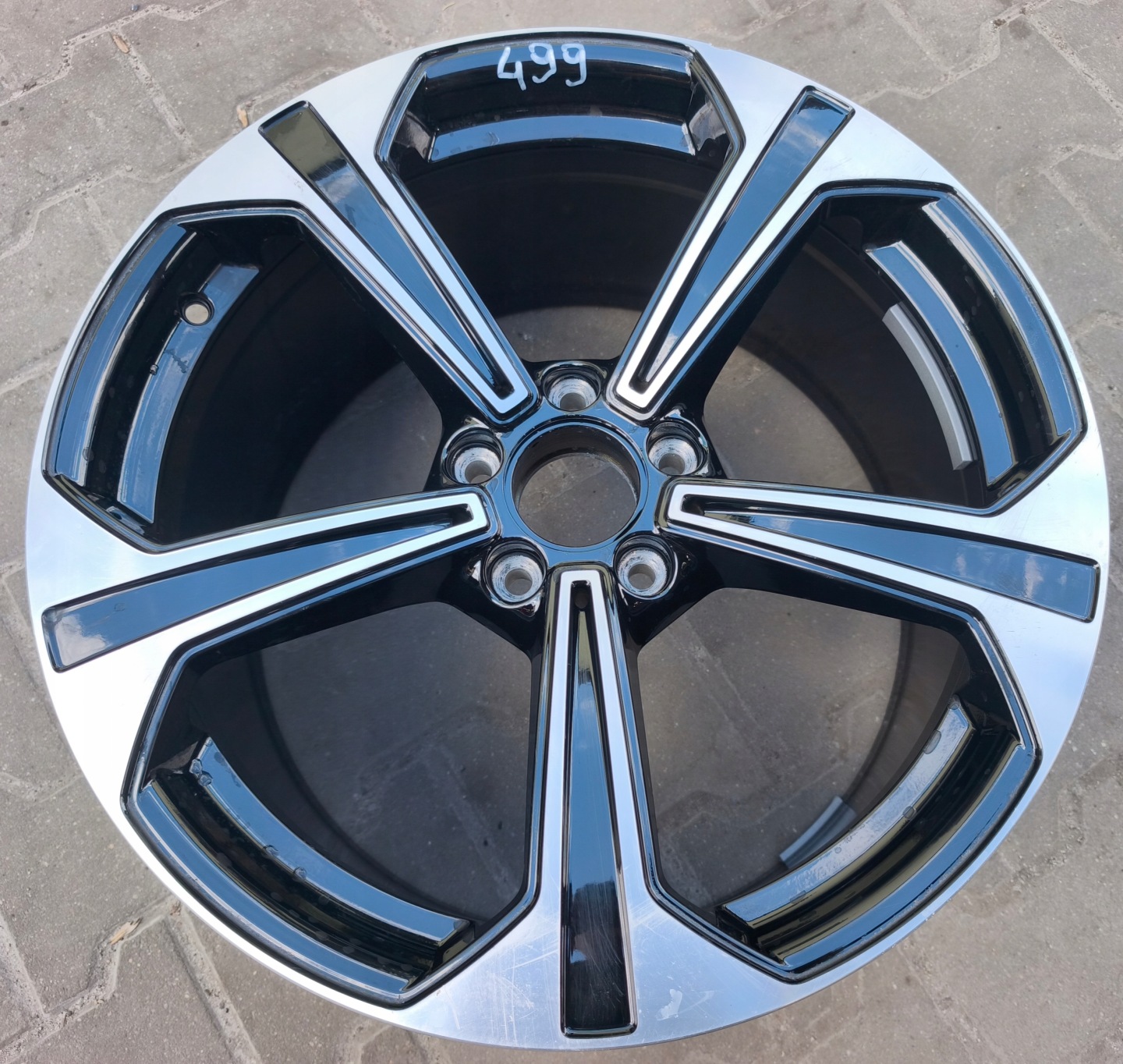 1x Alufelge 19 Zoll 9.5 5x112 A2144013700 Mercedes-Benz E-Klasse W214 Aluminum Rim