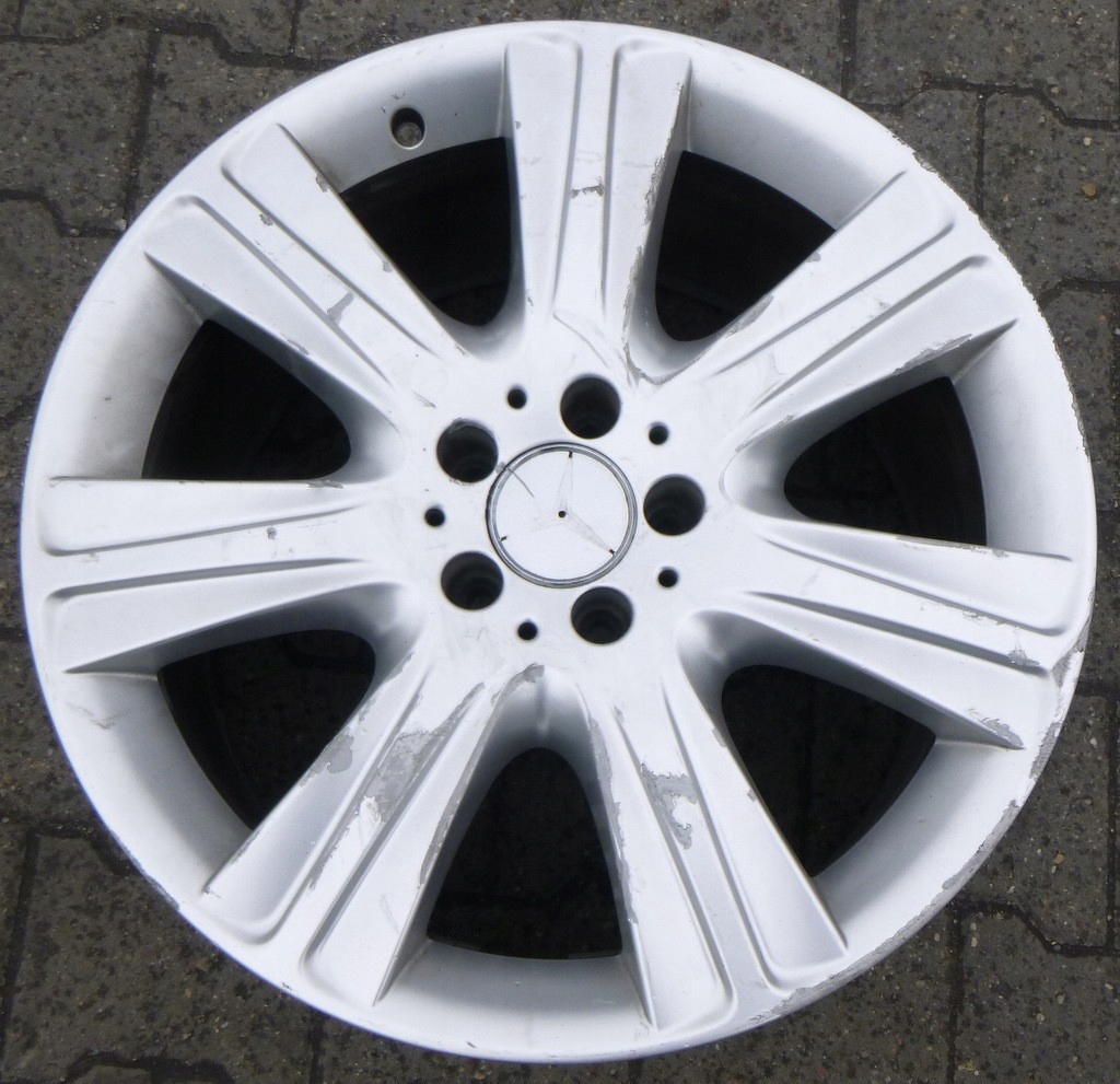 1x Alufelge 19 Zoll 9.5 5x112 A2224012202 Mercedes-Benz S-Klasse W222 Aluminum Rim