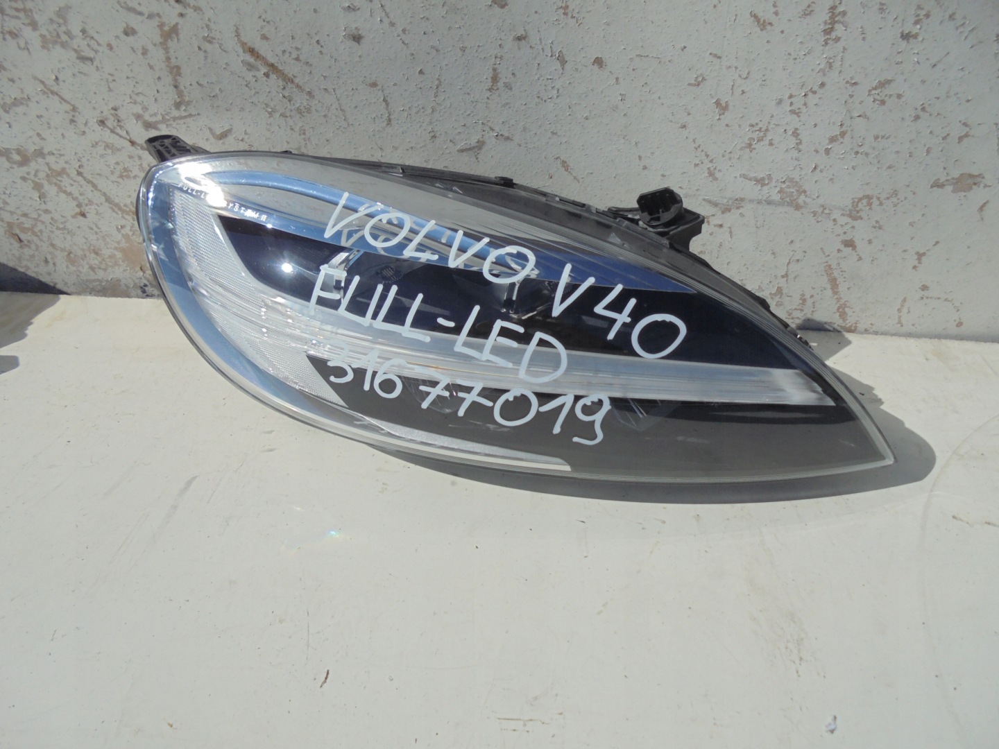 Frontscheinwerfer Volvo S40/S50/V40/V50 V40 31677019 LED Rechts Headlight