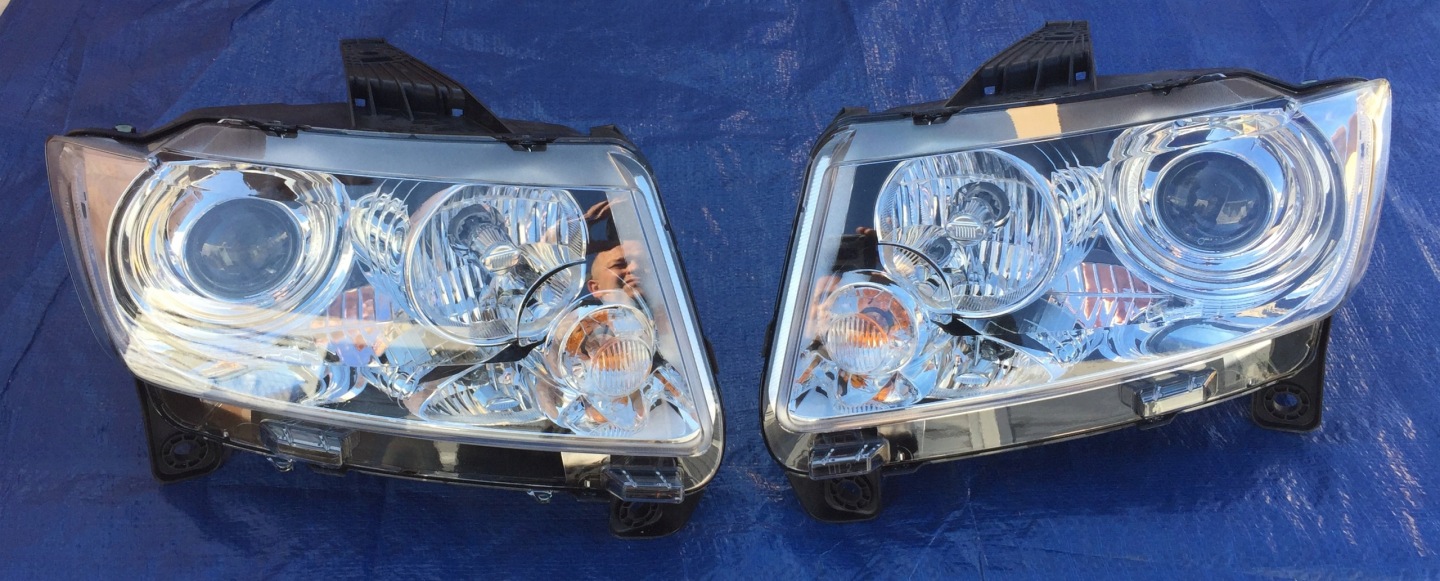 Frontscheinwerfer Jeep Cherokee J 55079408AJ Xenon Links Scheinwerfer Headlight - Image 1