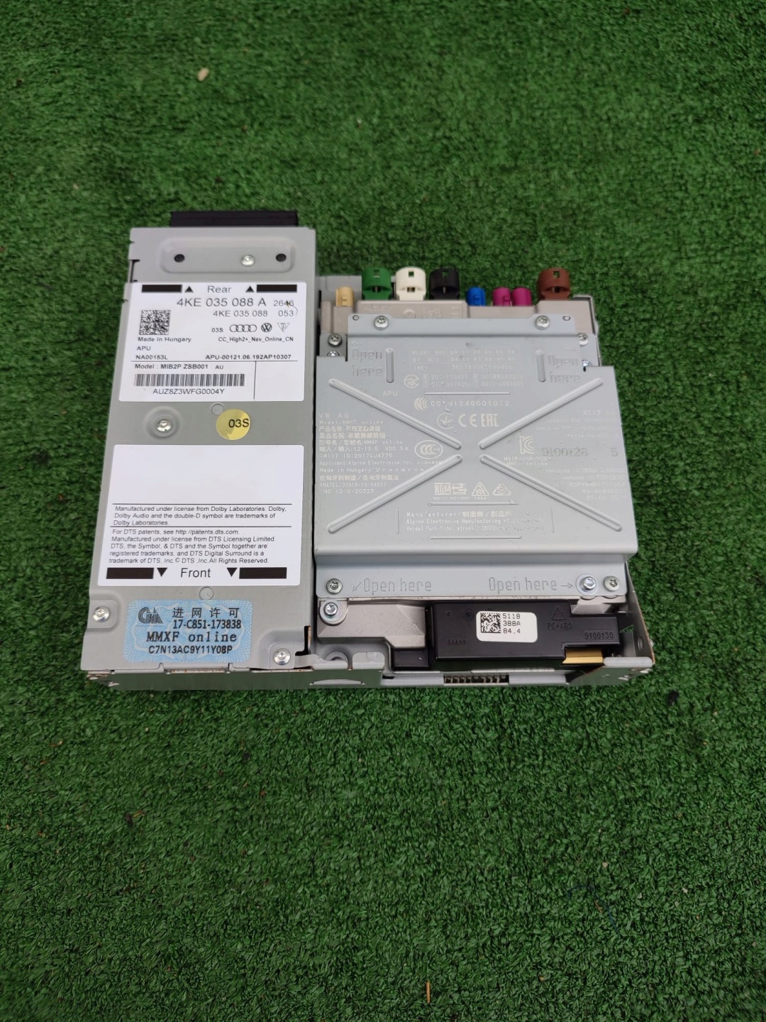 Audi e-tron Navigation GPS Navi Radio 4KE035088A