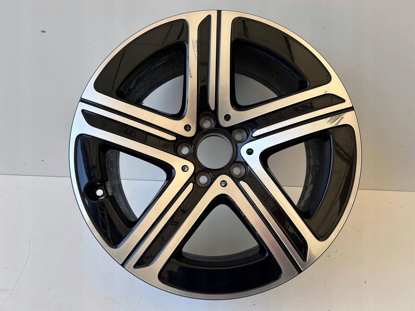 1x Alufelge 18 Zoll (3X7) 32ET A2544015400 Mercedes-Benz GLC W253 Aluminum Rim