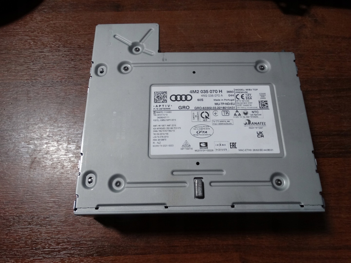 Audi A7 Navigation GPS Navi Radio 4M2035070M