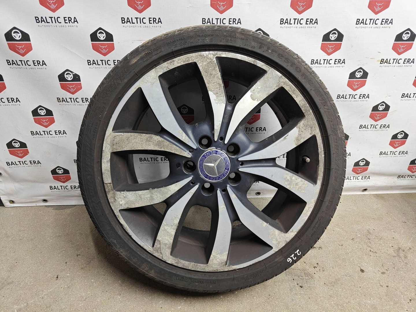 1x Alufelge 18 Zoll 5x112 A2464012102 Mercedes-Benz A-Klasse W176 Aluminum Rim